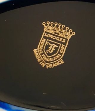 Portagioie Richard Ginori Blu Oro