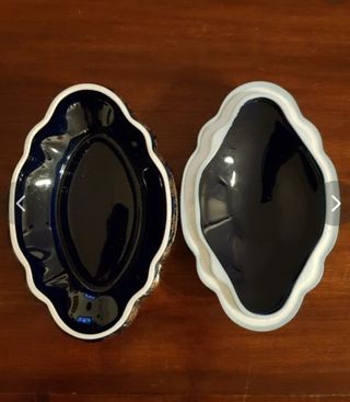 Portagioie Richard Ginori Blu Oro