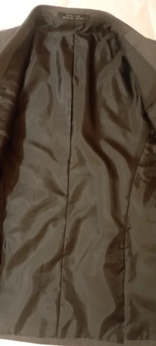 Traje Zara Hombre Gris