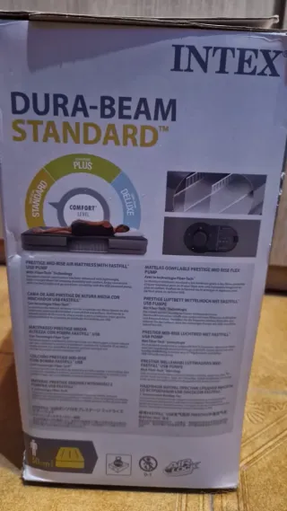 Colchón Hinchable Intex Dura-Beam 90