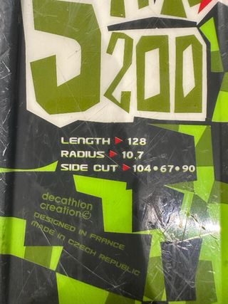 Vendo esquís Wed’ze (Decathlon) CRX 200,para niño.
