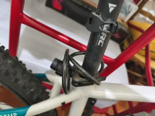 Bicicleta Montaña Blanca Comp