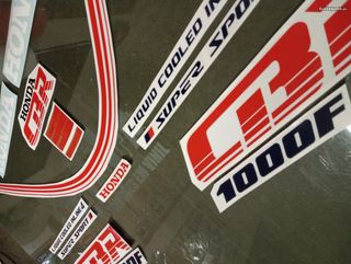 Autocolantes para Honda CBR 1000 F - 1987 / 88