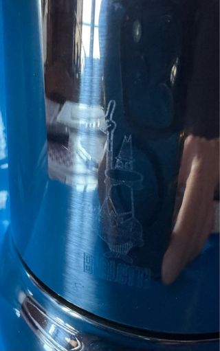 Moka Bialetti 6 tazze acciaio Vintage