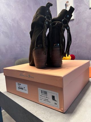 Botines Alma en Pena Marrones