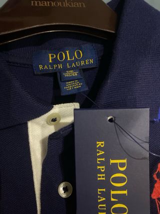 Polo Ralph Lauren Niño Talla S8 Nuevo