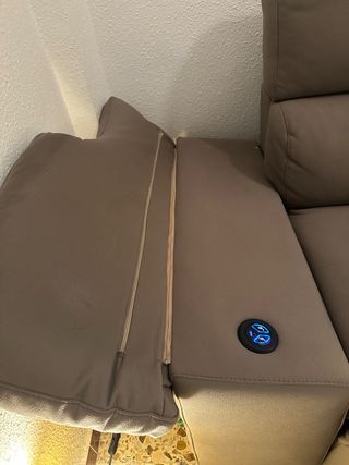 Sofá Relax Eléctrico Premium (220cm) + USB + Arcón