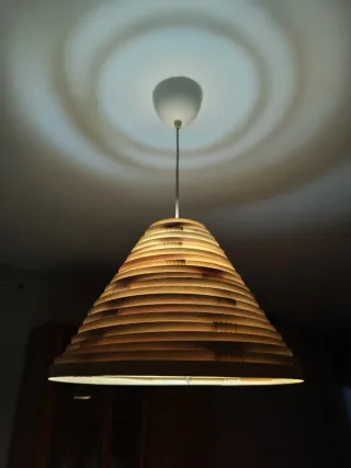 Lámpara Ikea Bambú