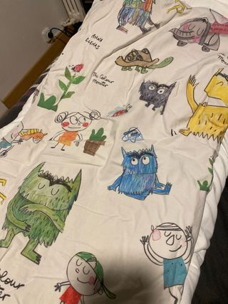 1Saco nórdico microfibra 90x195cm+2 fundas nordica