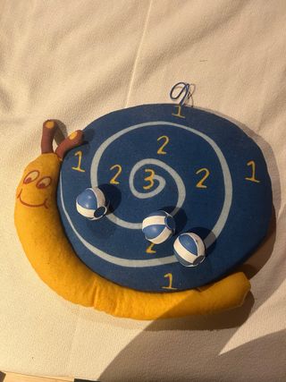 Diana de velcro con pelotas