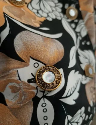 REBAJADA HOY! Blusa vintage estampado floral XL