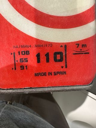 Esquís junior Rossignol R70 - 110 cm