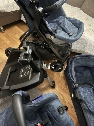 Cochecito de bebé 3 piezas