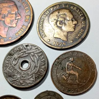 BAV1 6. Buen lote de monedas del centenario