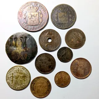 BAV1 6. Buen lote de monedas del centenario