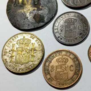 BAV1 6. Buen lote de monedas del centenario