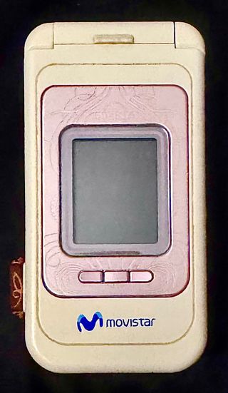 Teléfono Vintage Nokia Rosa y beig