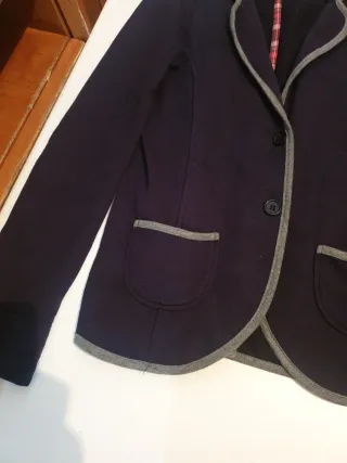 Chaqueta Bsk Mujer Talla L Negra