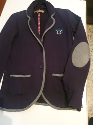 Chaqueta Bsk Mujer Talla L Negra