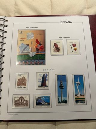 Álbumes de sellos Filabo 1975-2008