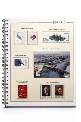 Álbumes de sellos Filabo 1975-2008