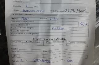 Máquina de coser Pfaff Select 1540