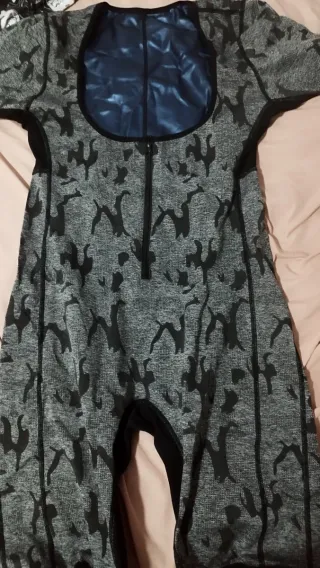 Malla deportiva camuflaje cremallera