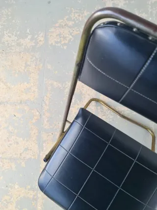 Silla plegable LAFUMA. Francia 70s.