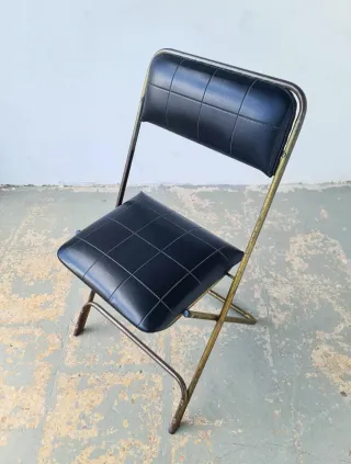 Silla plegable LAFUMA. Francia 70s.