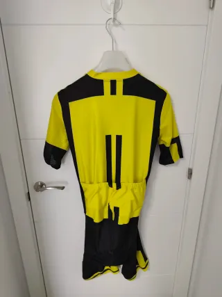 Mono Ciclismo/Triatlón Negro y Amarillo