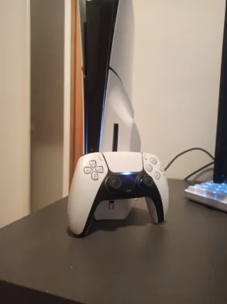 Consola PS5 Slim 1TB Disco Blanca con mando