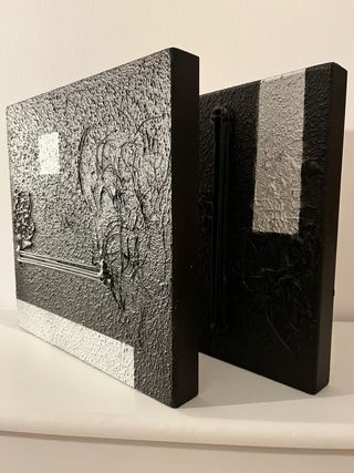 Cuadros Decorativos Negro y Plata