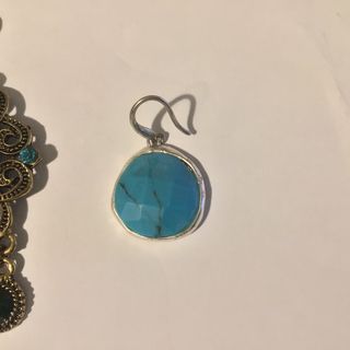 COLGANTE Y PENDIENTES VINTAGE RETRO IMPRESIONANTES