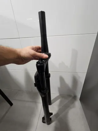 Horquilla RockShox Judy Silver + mando Bloqueo