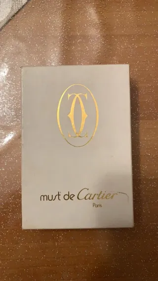 Portachiavi Cartier Must Vintage Pelle, NUOVISSIMO