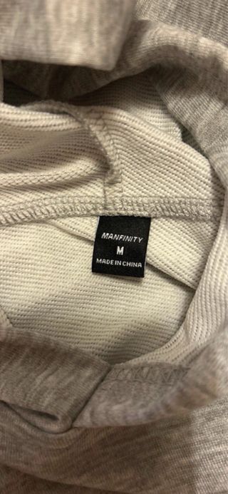 Conjunto chandal Manfinity gris