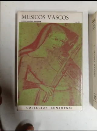 2 Libros Músicos Vascos Colección Ausamendi
