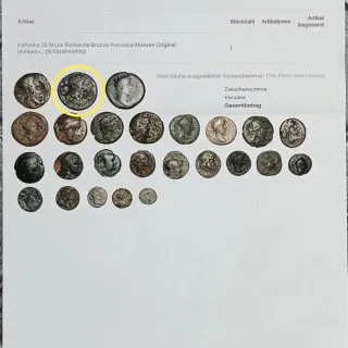 Moneta Grecia Antica 400-395 a.C. ( Magna Grecia )