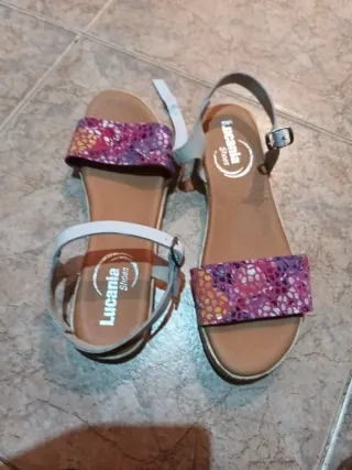 Sandalias Lucania Shoes Mujer Talla 40
