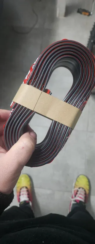 Lip para coche delantero flexible