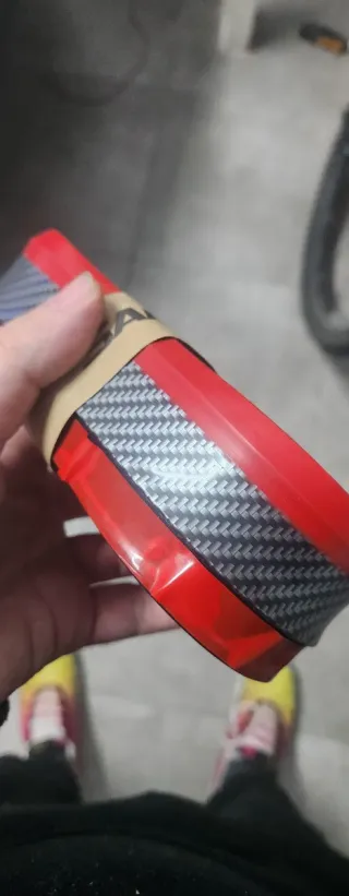 Lip para coche delantero flexible