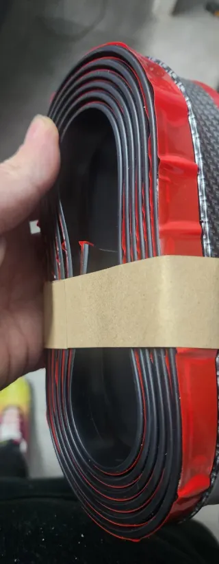 Lip para coche delantero flexible