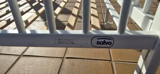 Cuna de madera blanca Salvo
