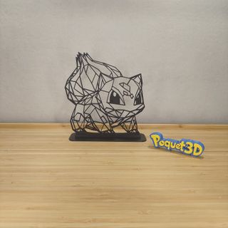 Figura Bulbasaur Geométrica