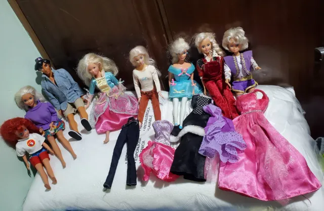 Lote de muñecas Barbie y Mattel.Oferta!