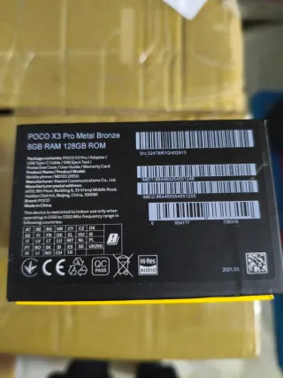 Scatola Vuota Xiaomi Poco X3 Pro !