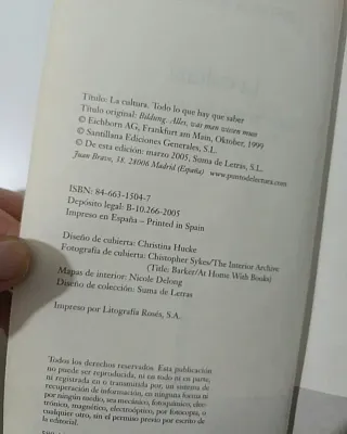 La cultura: todo lo que hay que saber - Schwanitz