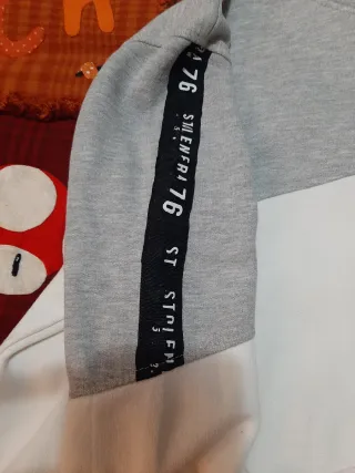 Sudadera SoulsStar Gris y Blanco