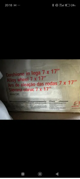 Llantas OZ Racing SEAT SPORT 3 llantas