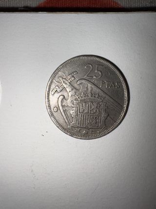 Lote 2 Monedas Pesetas Españolas 1980 y 1982